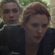 Florence Pugh and Scarlett Johansson in Black Widow.